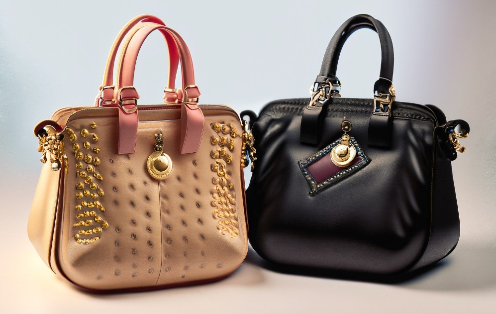 selection of Chanel bags in different styles and colors