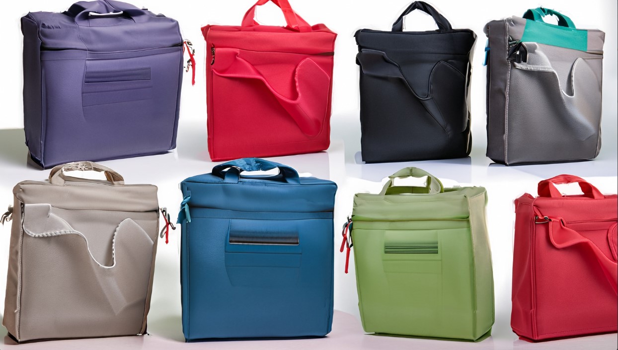 selection of cooler bags in different styles and colors